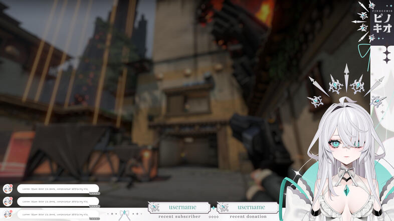 Gaming Overlay for @PinocchioVFX